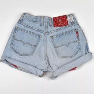 VTG 80’s Lucky Brand Dungarees High Rise Mini